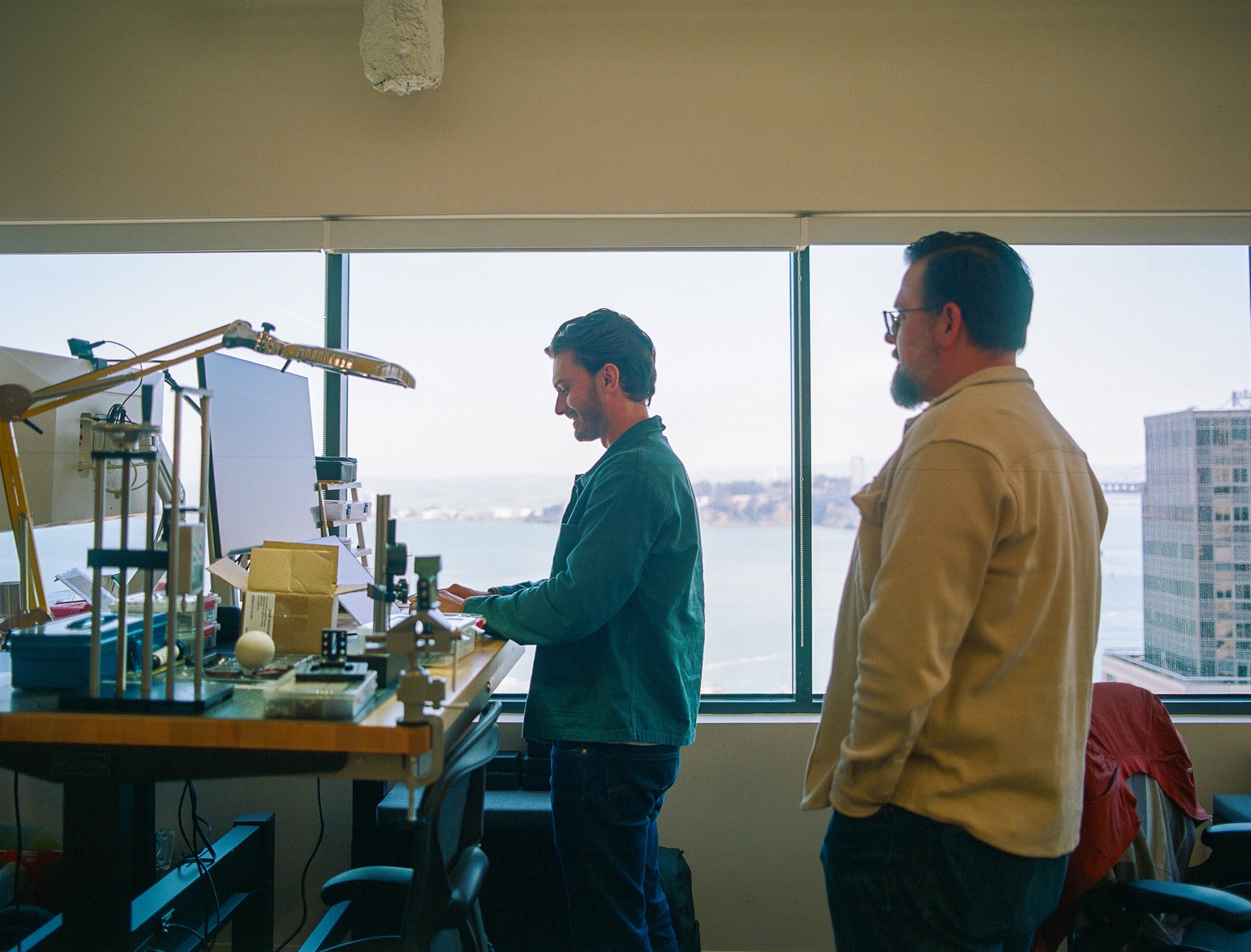 Sesame team members working together